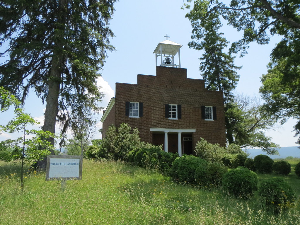 Old Wickliffe Church Set amidst a grove of ancient trees i… Flickr