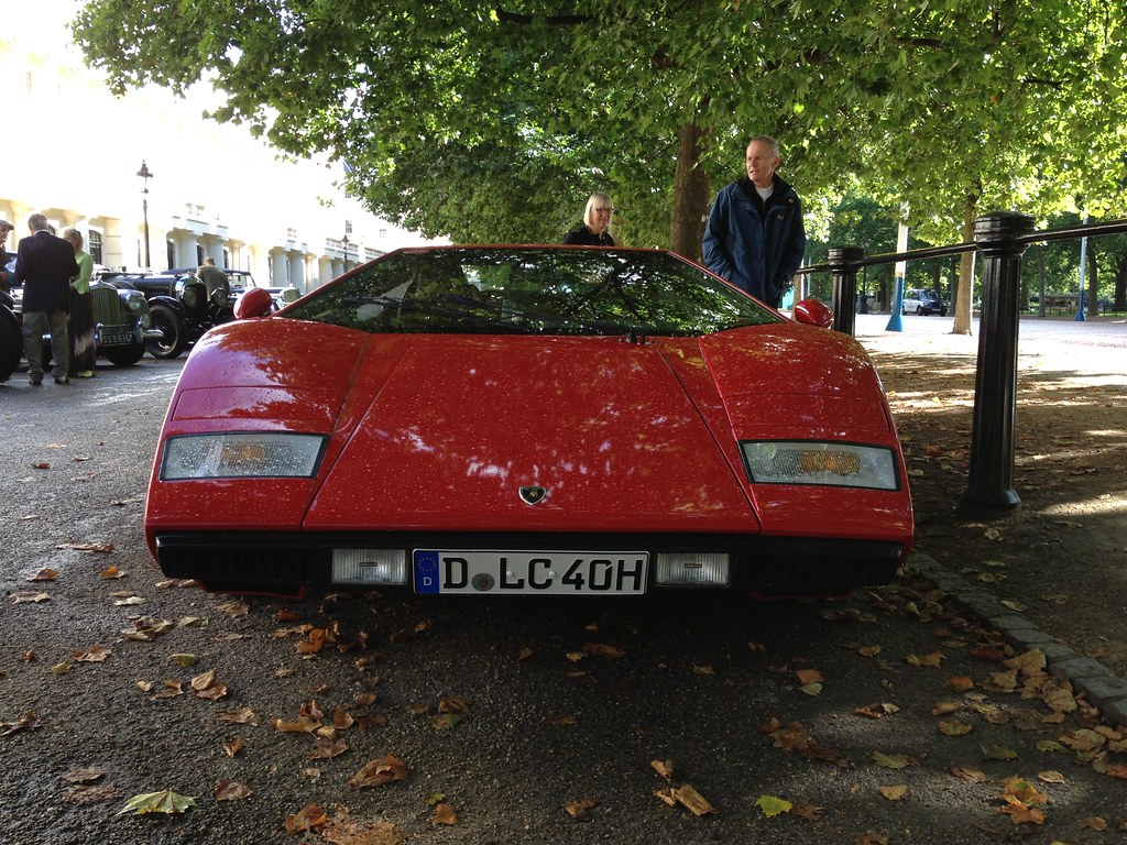 Countach LP400 3.9 litre V12 St James Concours… Flickr