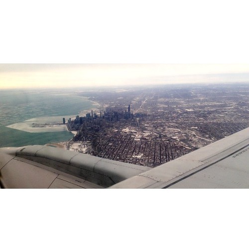 latergram of Chicago from my flight out to DC this morni