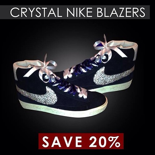 Swarovski crystal nike blazers . Save 20 promo code NIKE … Flickr