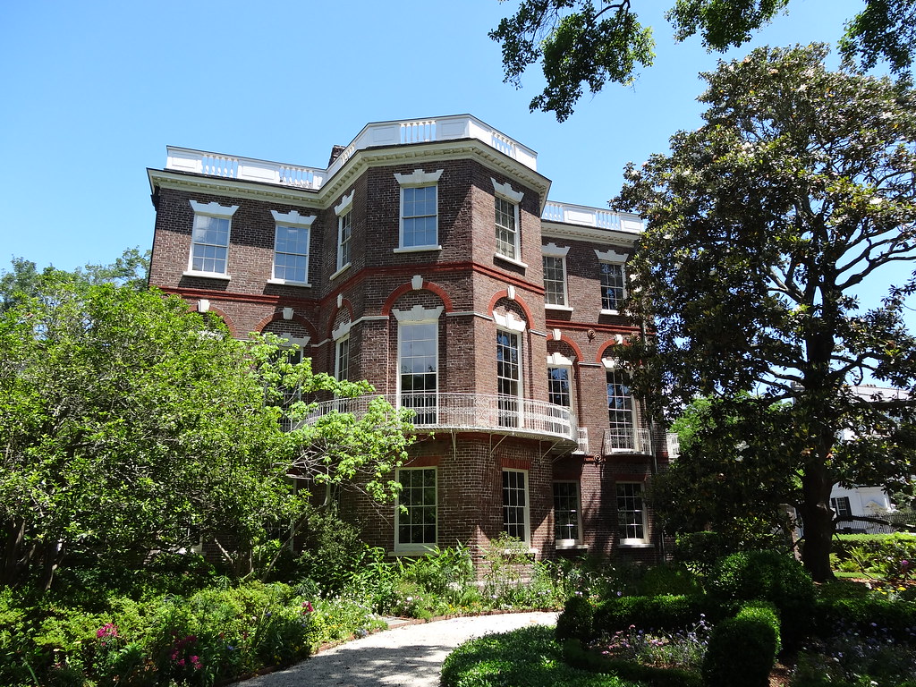 square, oval and rectangular rooms in Nathaniel Russell Ho… Flickr
