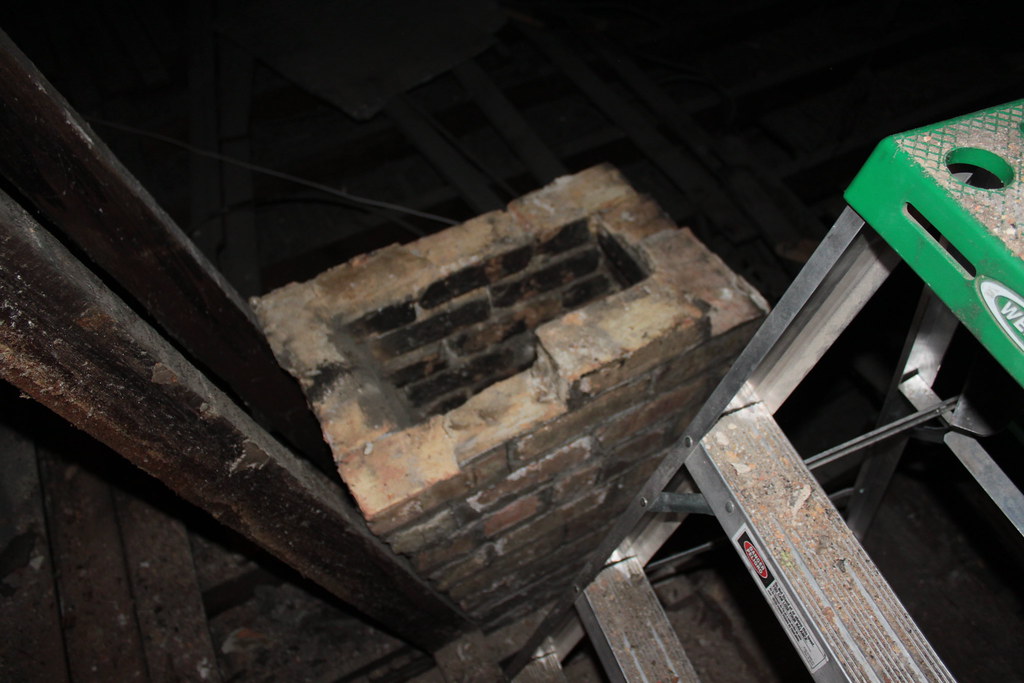 Chimney removal attic Matthew Johnson Flickr