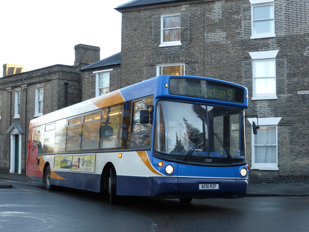 Stagecoach Cambridge 22327 AE51 RZF on 9 sam buses Flickr