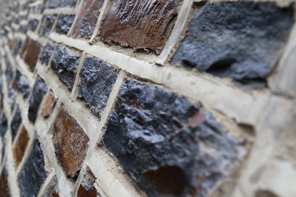 Wet Brick Wall A brick wall after the rains. David Wells Flickr