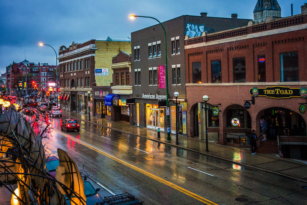 Osborne Village Osborne Street, Winnipeg, Manitoba. Bryan Scott