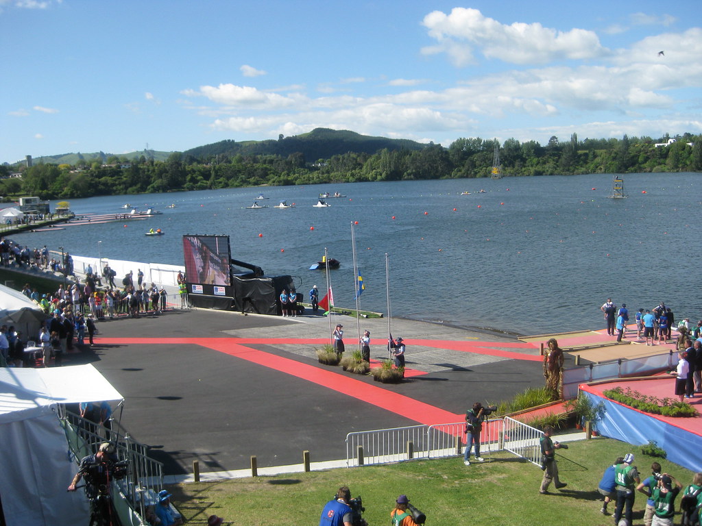 World Rowing Championships Lake Karapiro New Zealand Medal… Flickr
