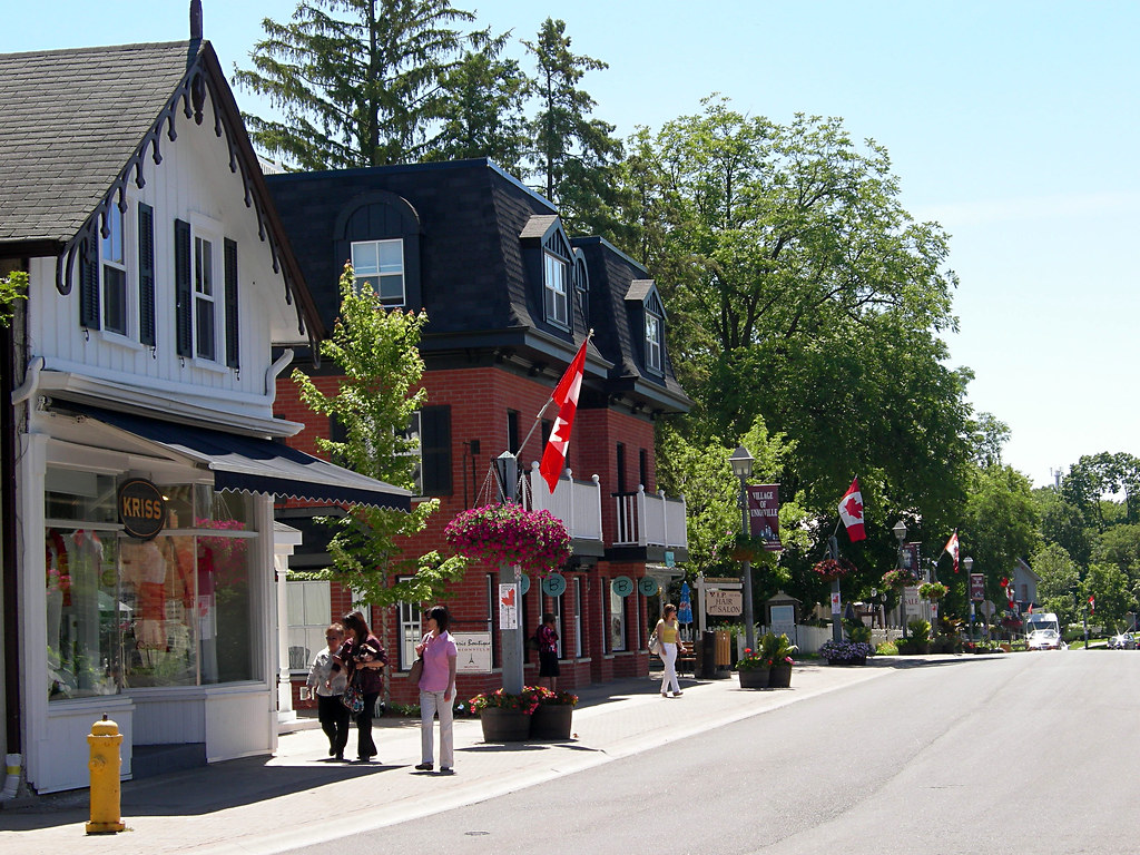 Main Street Unionville Shops along the Main Street in Unio… Flickr