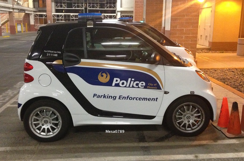 Phoenix Arizona PoliceParking Enforcement, Smart Car Flickr