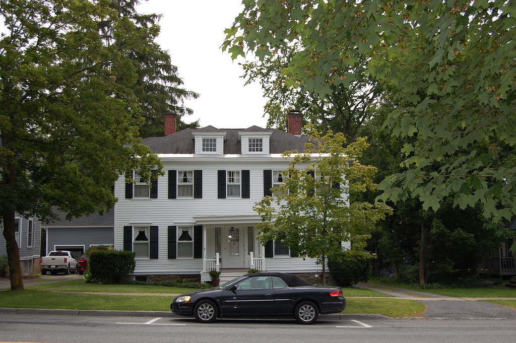 Albany Street Cazenovia, NY Front view of this … Flickr