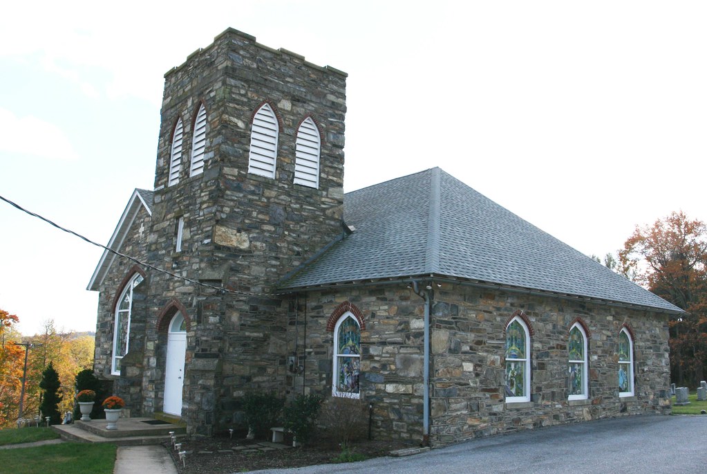 Mount Moriah Lutheran Church Situated on a high knoll over… Flickr