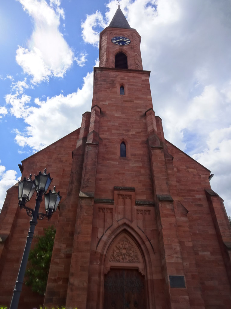 Landstuhl, RhinelandPalatinate, state of Germany, Evangel… Flickr