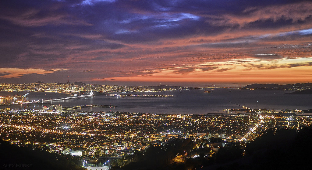 The Bay Area San Francisco Bay Area taken from Grizzly Pea… Flickr