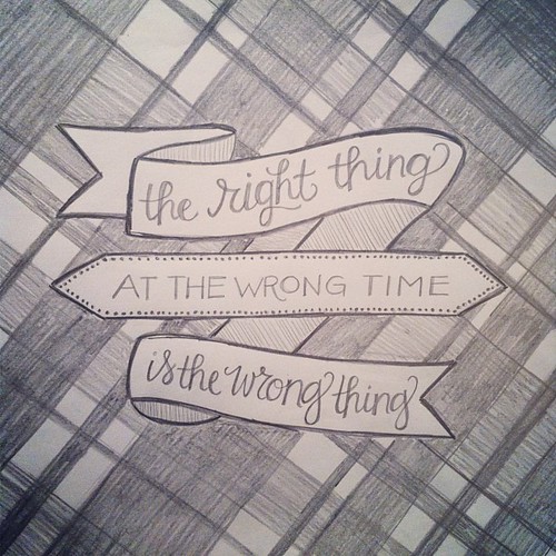 Don't get pushy with God and try to force what you think i… Flickr