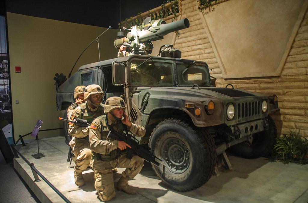 Humvee Patrol A offshoot of the 1991 Persian Gulf War, the… Flickr