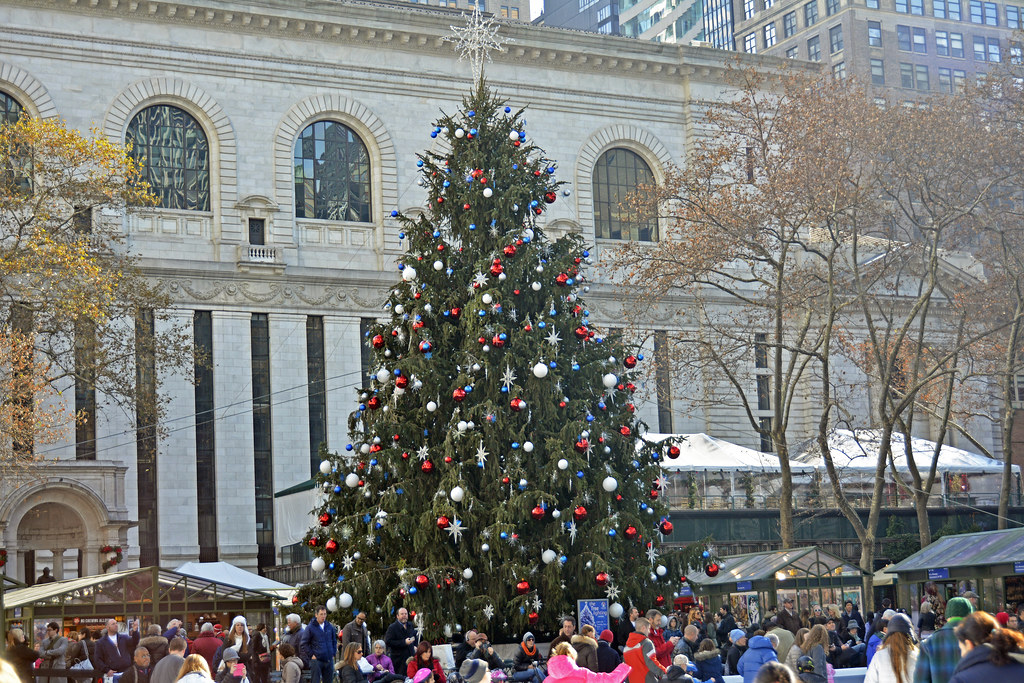 Picture Of Bryant Park's 2013 Christmas Tree. The Bryant P… Flickr