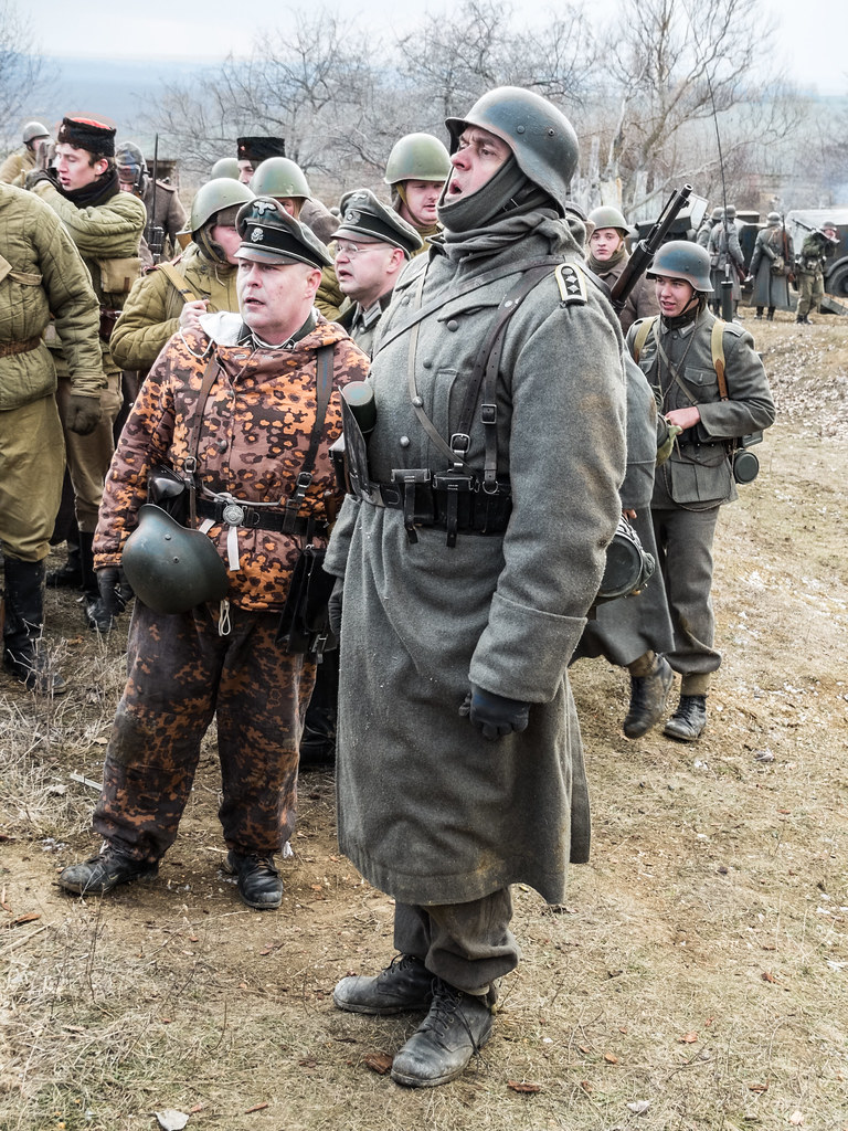 German WW2 reenactors Thomas T. Flickr