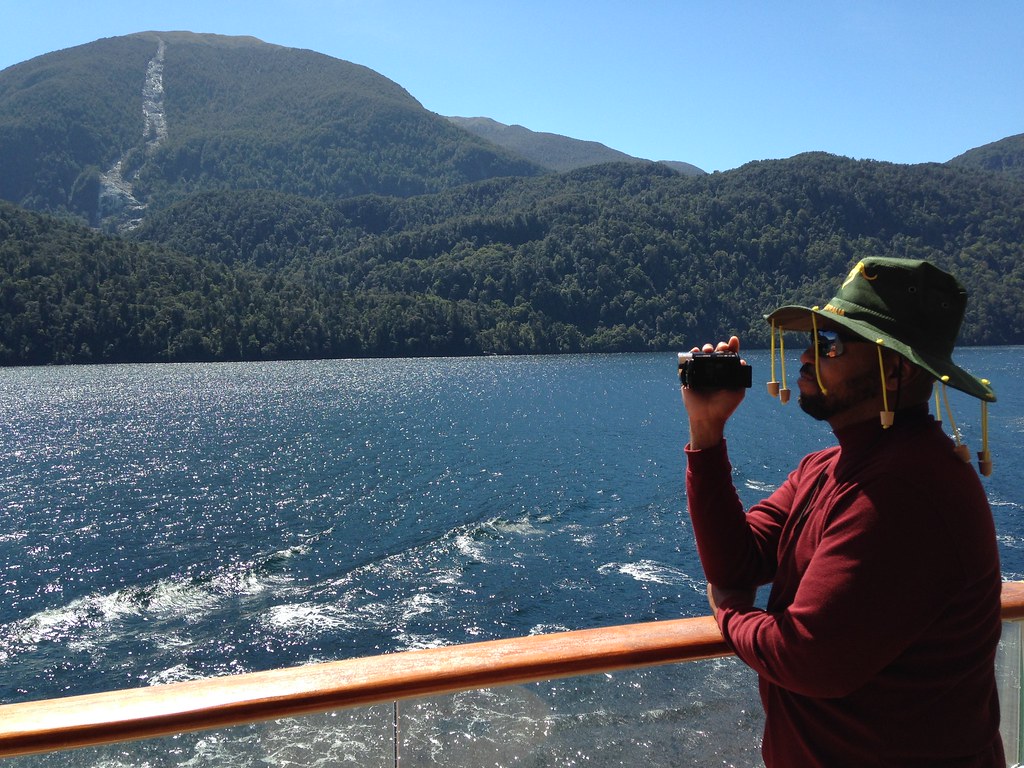 JP with Australia fly swatter hat london770 Flickr