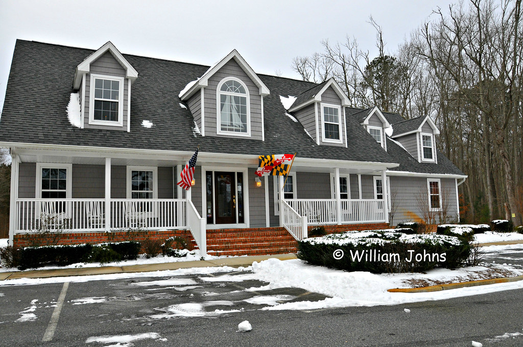 Upside down Maryland flag Resort Housing Group, Berlin, MD… Flickr