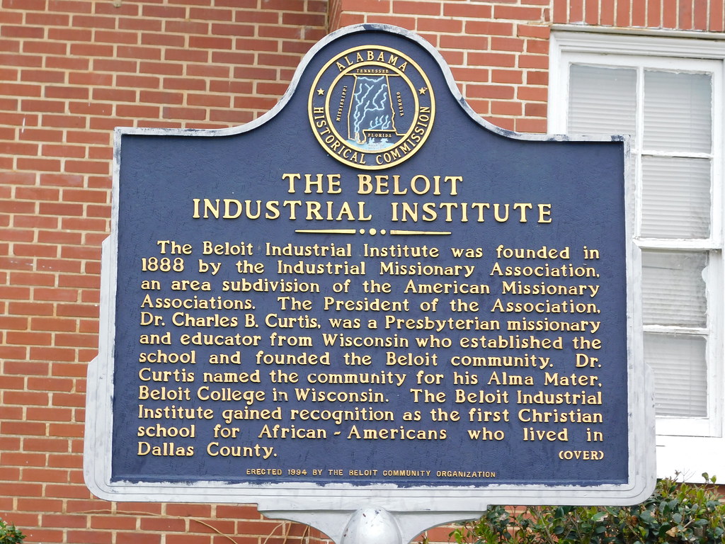 Beloit Industrial Institute Historic Marker Beloit, Alabam… Jimmy