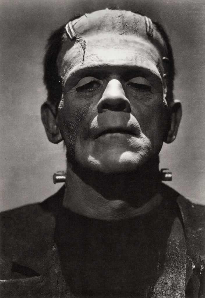 Boris Karloff in Frankenstein (1931) American postcard by … Flickr