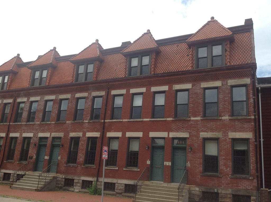 Rowhouses, Manchester, Pittsburgh Juniata St and Manhattan… Flickr