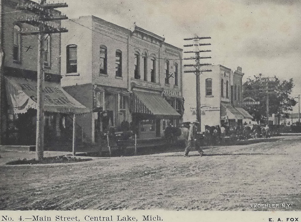 NW Central Lake MI 1906 Antrim Village Stores & Businesses… Flickr