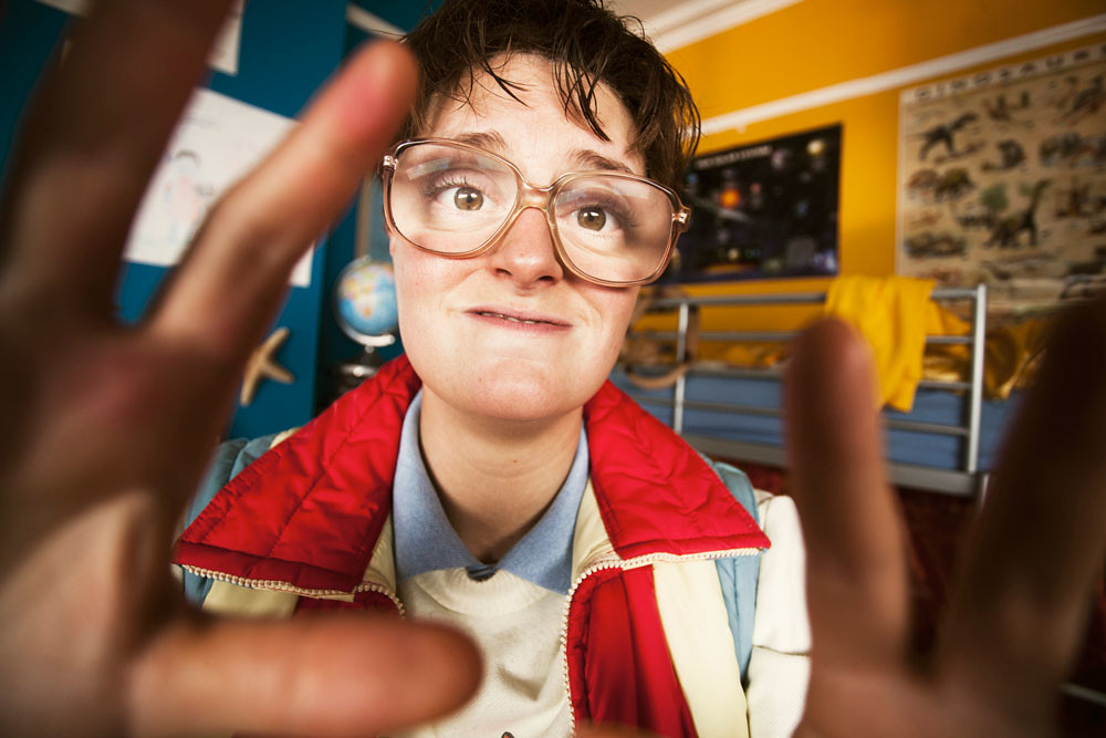 Robinson as Gilbert in C4's The Show Flickr