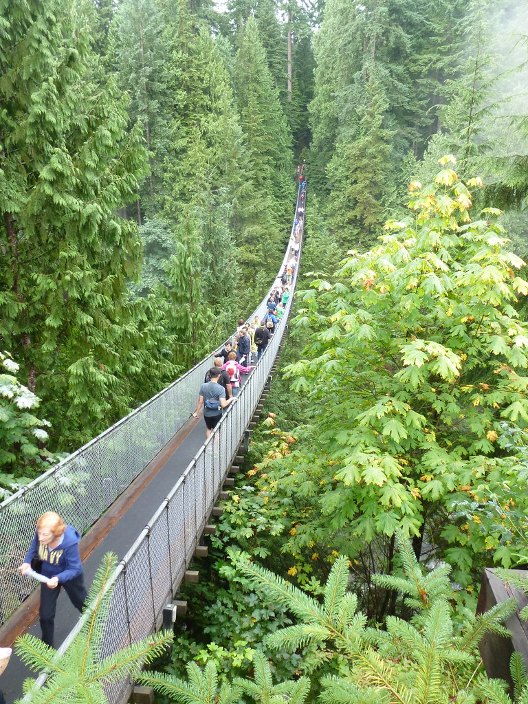 Capilano Suspension Bridge Park Vancouver, BC. GeminiGirl Flickr