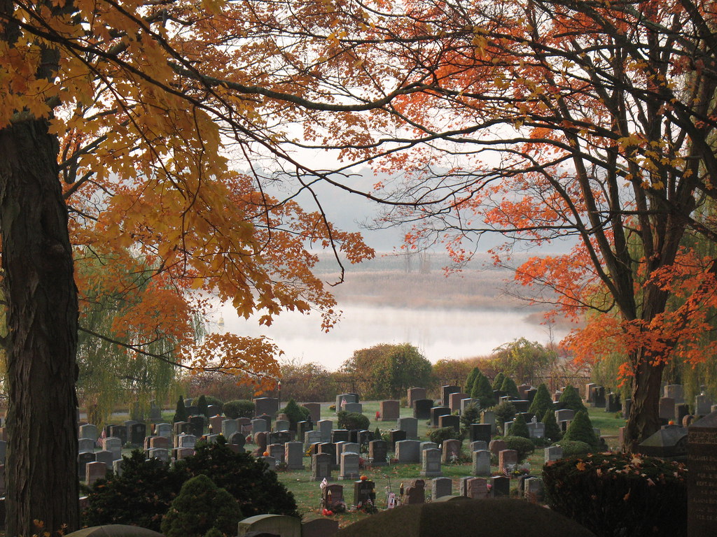 To the River Cedar Grove Cemetery, Dorchester, MA Aaron Knox Flickr