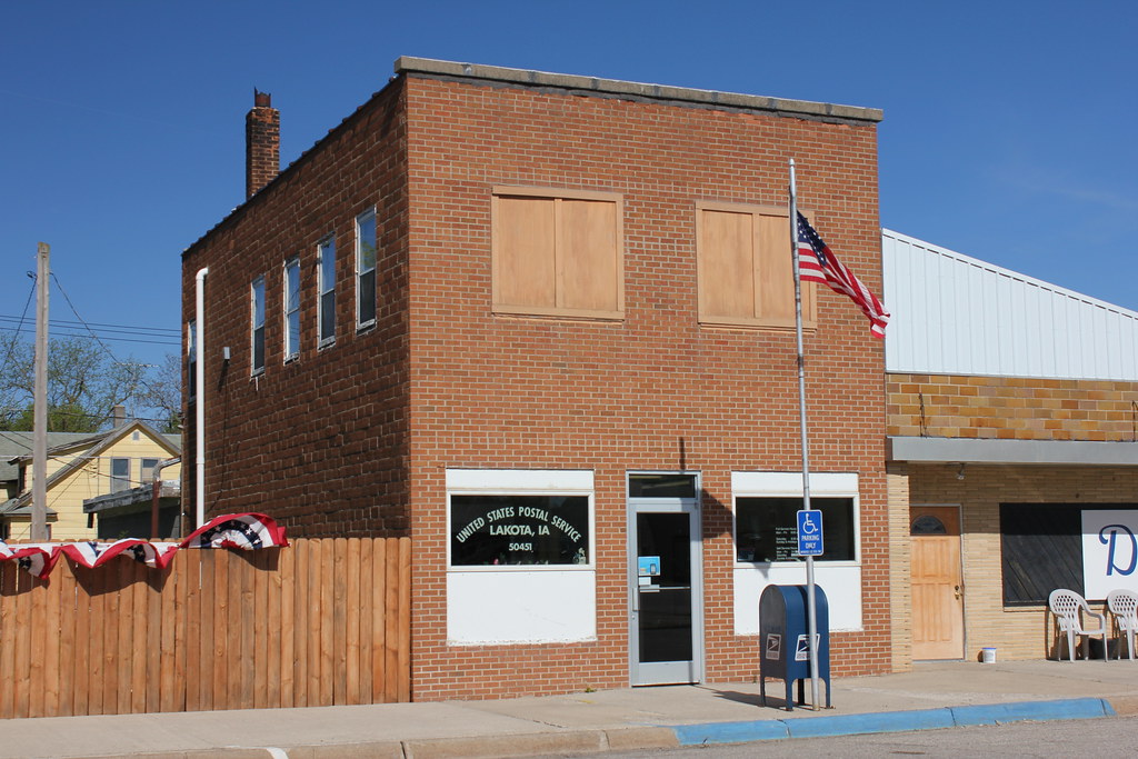 Post Office Lakota, IA Lakota was formerly known as Germ… Flickr