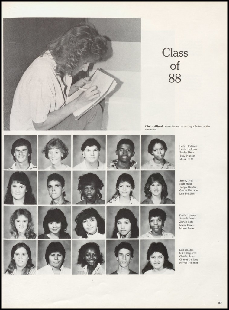 0171 1987 "Robert E. Lee High School" Baytown Texas Yearbo… Flickr