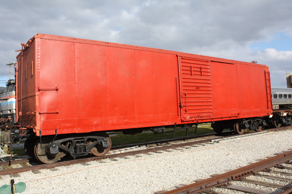 IMG_4394 Pennsylvania Railroad No. 38482 class X29 Boxcar … Flickr