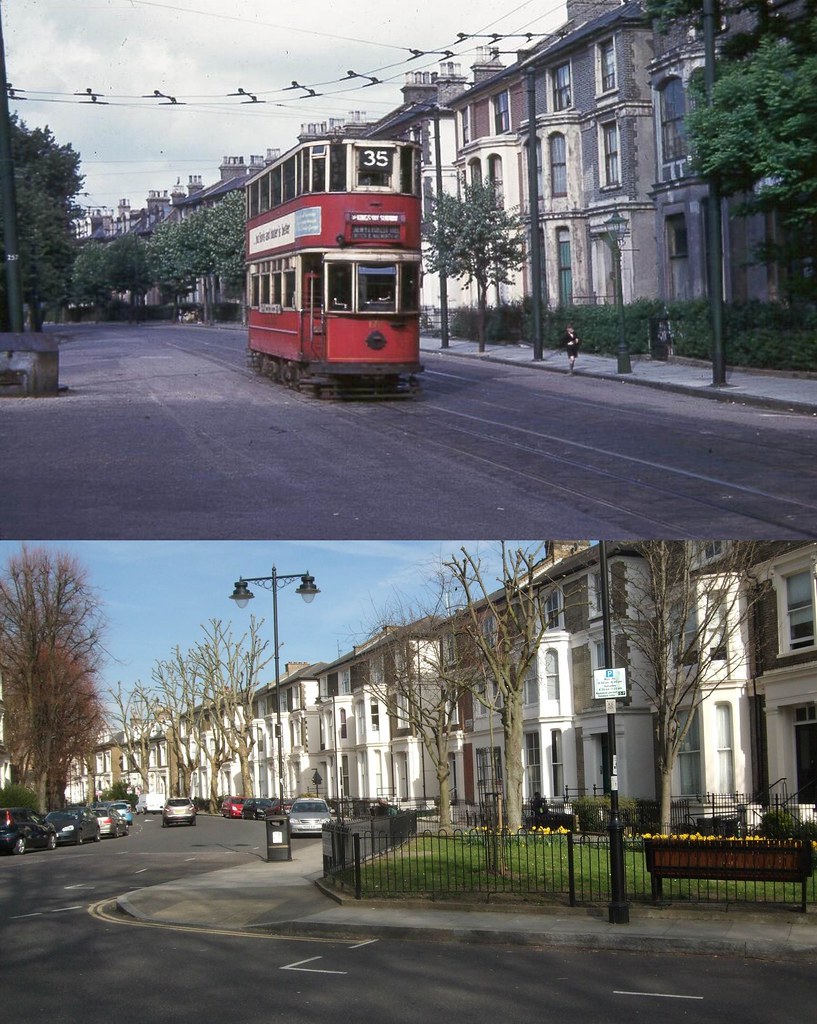 Islington, Pemberton Gardens C1950 & 2014 A very nice colo… Flickr