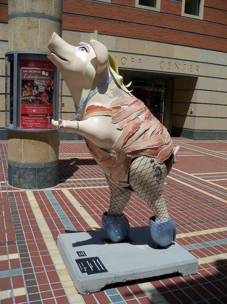 OH Cincinnati Pig 28 Pig statue from Cincinnati, Ohio's … Flickr