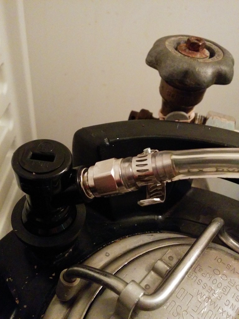 out tap inside my keg fridge Dan Ox Flickr