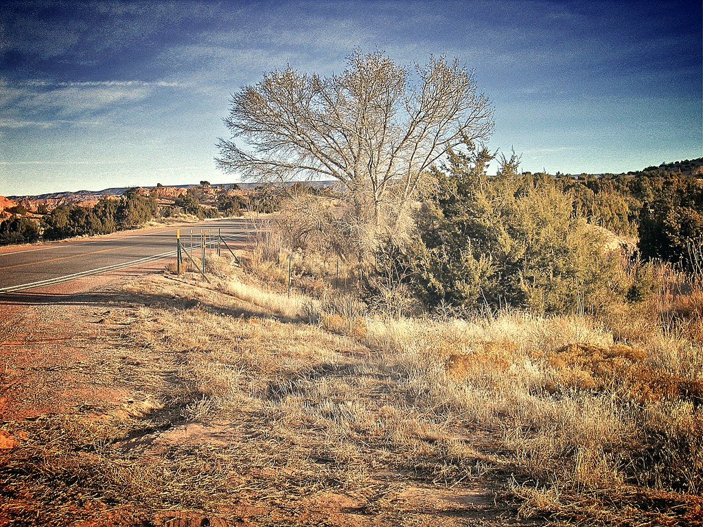 Road to Chimayo 2 Between Santa Fe and Chimayo, NM, 2006 podolux