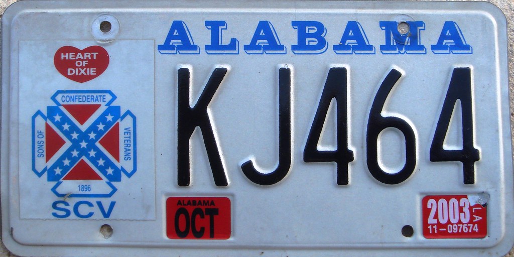 Alabama Sons of Confederate Veterans License Plate Flickr