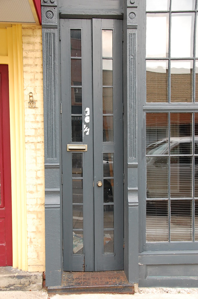 Doorway Very narrow door to upstairs apartment. Nikon D40 … Flickr