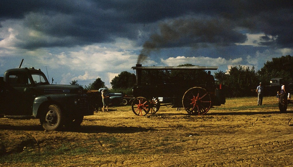 McLouth Threshing Bee 1964, 1965 Vintage Color Slides Flickr