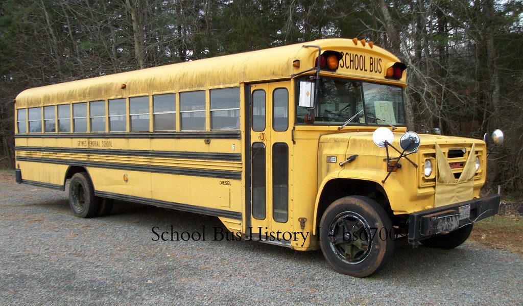 school bus history school bus 5 1980 s Bluebird GMC, brian Flickr