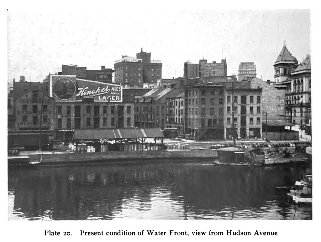 hudson river waterfront from hudson ave 1913 albany ny ear… Flickr