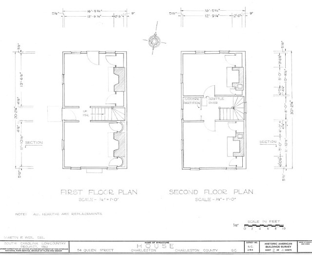 54 Queen Street floor plans www.loc.gov/pictures/item/sc02… Flickr