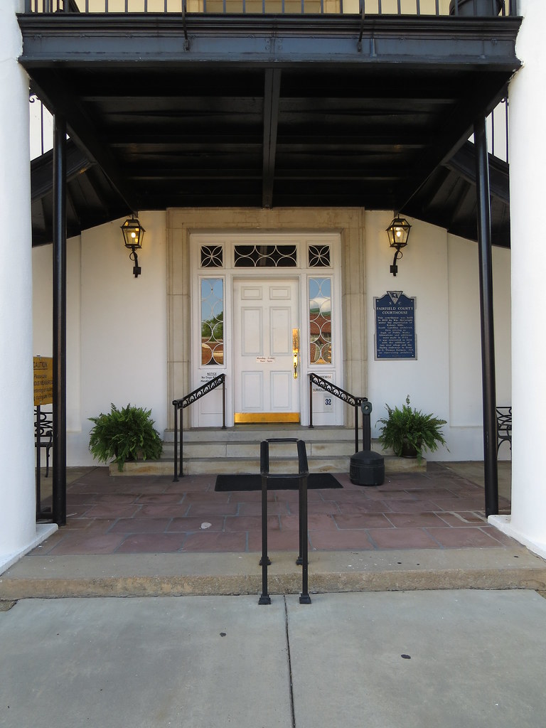 Entrance, Winnsboro, SC Fairfield County Courthouse Flickr