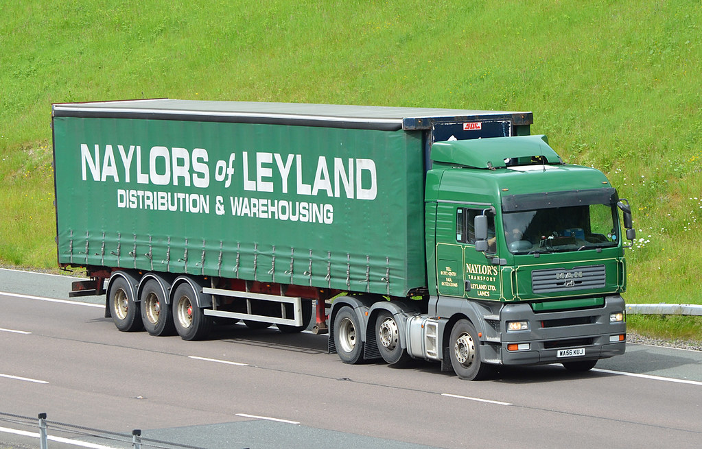 Naylors of Leyland WA56KUJ M74 Greenhillstairs 15/06/2016 Flickr
