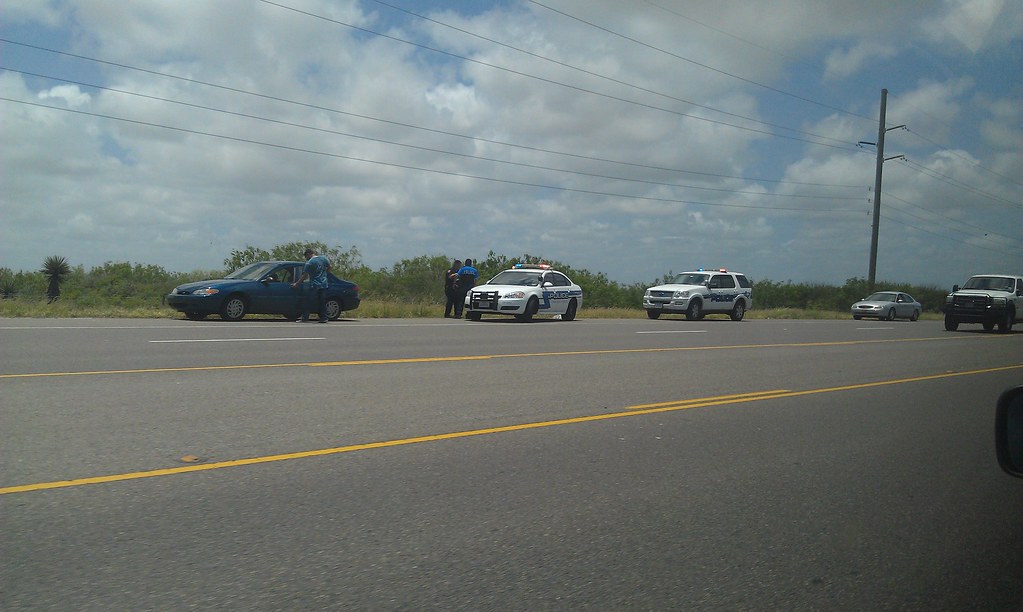 LAGUNA VISTA TX PD Laguna Vista TX PD on a traffic stop