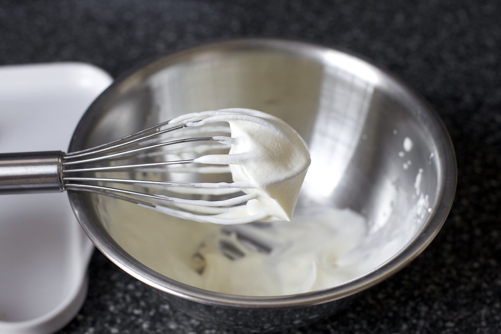 handwhipped cream I am convinced that the calories burned… Flickr