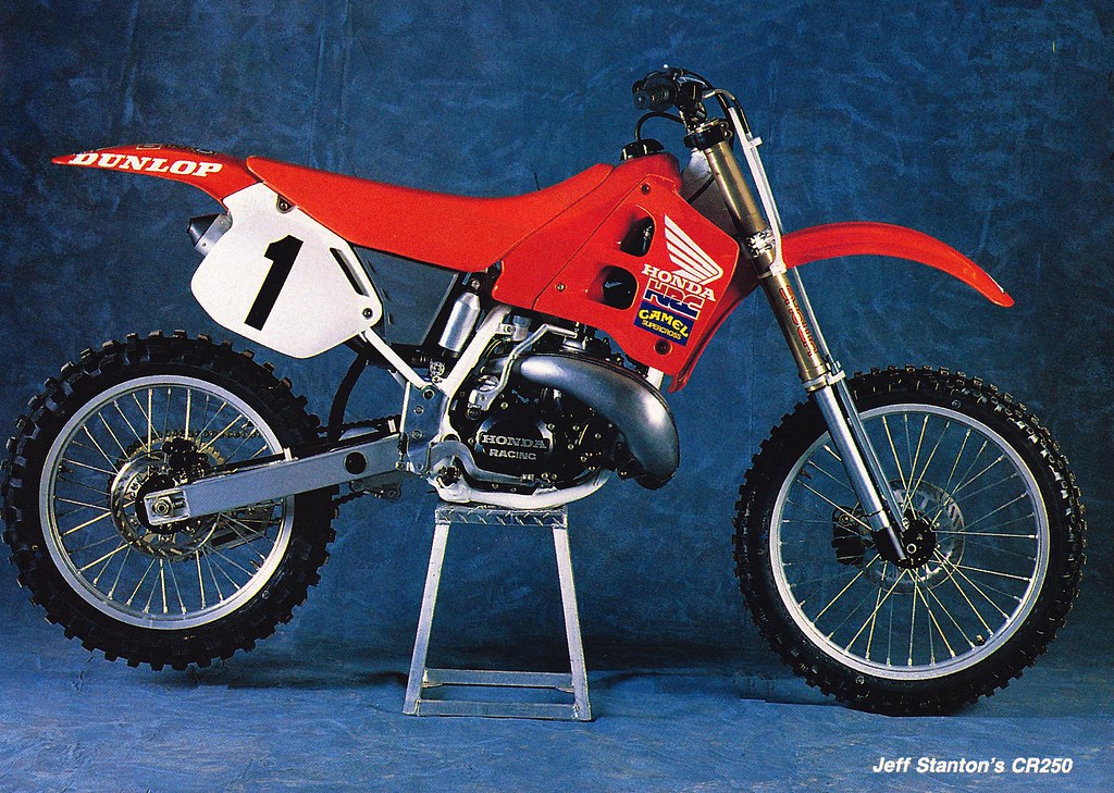Jeff Stanton's 1990 Factory Honda CR250R | Tony Blazier | Flickr
