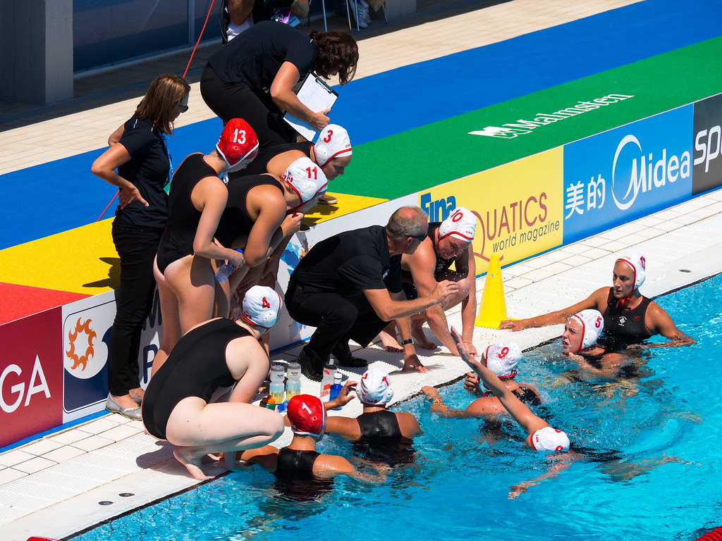 Canada Women Water Polo Team Grecia Canadá Waterpolo Fem… Flickr