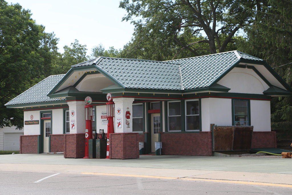 Dakota City Iowa, Texaco Gas Station, Humbolt County IA Flickr