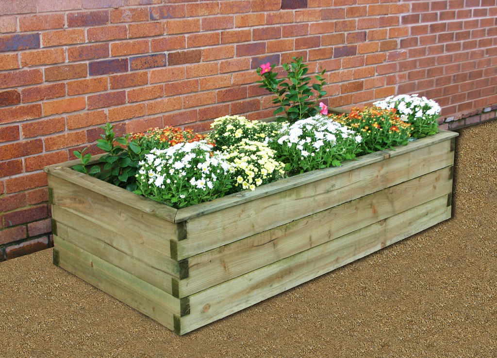 Sleeper Raised Bed 180 x 90 x 45 Ofer ElHashahar Flickr